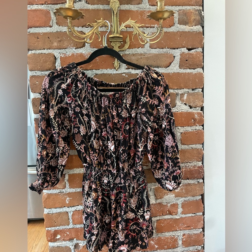 Free People Off the Shoulder Romper